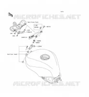 AMMORTIZZATORE DI STERZO per Kawasaki NINJA ZX-10R 2007
