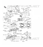 FIANCHETTI   COPERCHIO CATENA per Kawasaki NINJA ZX-10R 2007