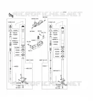 FORCELLA per Kawasaki NINJA ZX-10R 2007