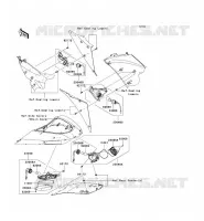 INDICATORI per Kawasaki NINJA ZX-10R 2007
