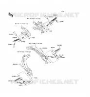 POGGIAPIEDI per Kawasaki NINJA ZX-10R 2007