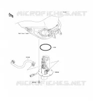 POMPA DI BENZINA per Kawasaki NINJA ZX-10R 2007