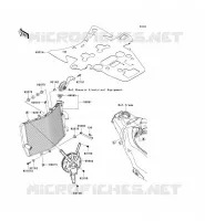 RADIATORE per Kawasaki NINJA ZX-10R 2007