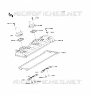 TESTATA COPERTURA per Kawasaki NINJA ZX-10R 2007