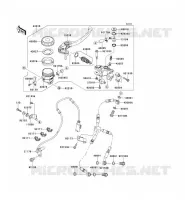 ANTERIORE POMPA per Kawasaki NINJA ZX-10R 2013