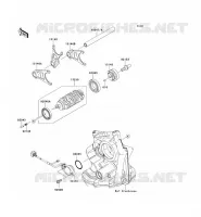 CAMBIO TAMBURO   FORCHE SHIFT per Kawasaki NINJA ZX-10R 2013