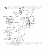 Coperchi motore per Kawasaki NINJA ZX-10R 2013