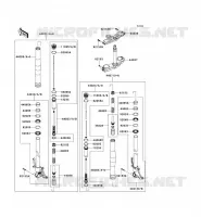 FORCELLA per Kawasaki NINJA ZX-10R 2013