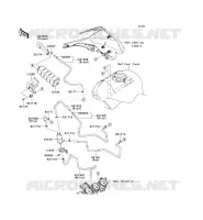 FUEL EVAPORAZIONE SISTEMA(CA) per Kawasaki NINJA ZX-10R 2013