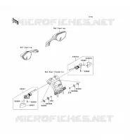 INDICATORI per Kawasaki NINJA ZX-10R 2013
