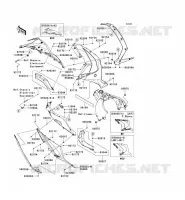 LOWER CUFFIA per Kawasaki NINJA ZX-10R 2013