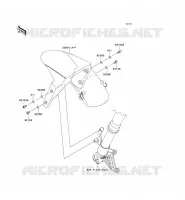 PARAFANGO ANTERIORE per Kawasaki NINJA ZX-10R 2013