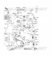 SERBATOIO DI CARBURANTE per Kawasaki NINJA ZX-10R 2013