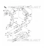 SOSPENSIONI   AMMORTIZZATORE per Kawasaki NINJA ZX-10R 2013