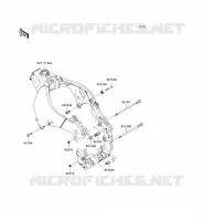 SUPPORTO DEL MOTORE per Kawasaki NINJA ZX-10R 2013
