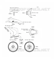 ADESIVO(EBONY) per Kawasaki NINJA ZX-10R ABS 2011