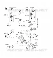 INTERRUTTORE   RIFLETTORI per Kawasaki NINJA ZX-10R ABS 2011