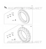 PNEUMATICI per Kawasaki NINJA ZX-10R ABS 2011