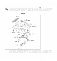 ACCESSORIO (COUVRE SELLE) per Kawasaki NINJA ZX-10R ABS 2012