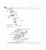ALBERO MOTORE   PISTONE per Kawasaki NINJA ZX-10R ABS 2012