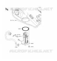 POMPA DI BENZINA per Kawasaki NINJA ZX-10R ABS 2012