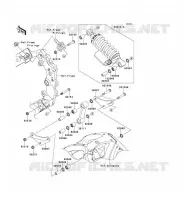 SOSPENSIONI   AMMORTIZZATORE per Kawasaki NINJA ZX-10R ABS 2012