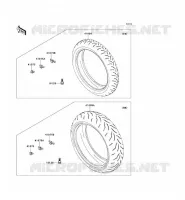 PNEUMATICI per Kawasaki NINJA ZX-10R ABS 2012