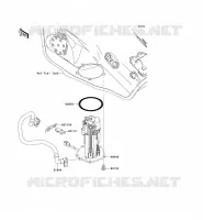 POMPA DI BENZINA per Kawasaki NINJA ZX-10R ABS 2012
