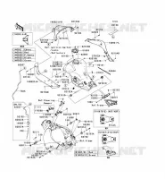 SERBATOIO DI CARBURANTE per Kawasaki NINJA ZX-10R ABS 2012