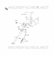 SUPPORTO per Kawasaki NINJA ZX-10R ABS 2012