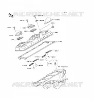 TESTATA COPERTURA per Kawasaki NINJA ZX-10R ABS 2012