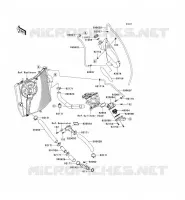 TUBO DELL'ACQUA per Kawasaki NINJA ZX-10R ABS 2012