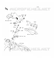 AMMORTIZZATORE DI STERZO per Kawasaki NINJA ZX-10R ABS 2013