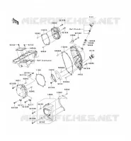 Coperchi motore per Kawasaki NINJA ZX-10R ABS 2013