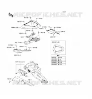 FIANCHETTI   COPERCHIO CATENA per Kawasaki NINJA ZX-10R ABS 2013