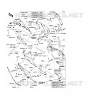 LOWER CUFFIA per Kawasaki NINJA ZX-10R ABS 2013