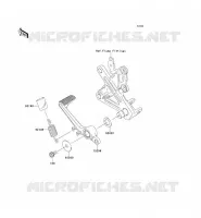 PEDALE DEL FRENO per Kawasaki NINJA ZX-10R ABS 2013