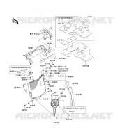 RADIATORE per Kawasaki NINJA ZX-10R ABS 2013