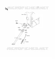 SUPPORTO per Kawasaki NINJA ZX-10R ABS 2013