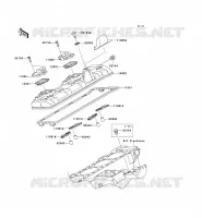 TESTATA COPERTURA per Kawasaki NINJA ZX-10R ABS 2013