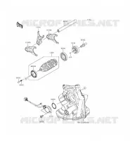 CAMBIO TAMBURO   FORCHE SHIFT per Kawasaki NINJA ZX-10R ABS 2015