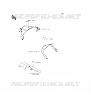 ETICHETTE per Kawasaki NINJA ZX-10R ABS 2015
