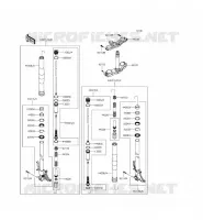 FORCELLA per Kawasaki NINJA ZX-10R ABS 2015
