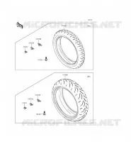 PNEUMATICI per Kawasaki NINJA ZX-10R ABS 2015