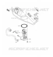 POMPA DI BENZINA per Kawasaki NINJA ZX-10R ABS 2015