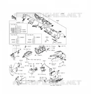TELAIO MATERIALE ELETTRICO per Kawasaki NINJA ZX-10R ABS 2015