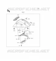 ACCESSORIO (COUVRE SELLE) per Kawasaki NINJA ZX-10R ABS 2015