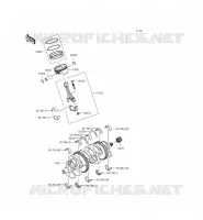 ALBERO MOTORE   PISTONE per Kawasaki NINJA ZX-10R ABS 2015