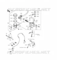 ANTERIORE POMPA per Kawasaki NINJA ZX-10R ABS 2015