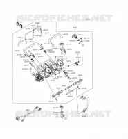 CARBURATORE per Kawasaki NINJA ZX-10R ABS 2015